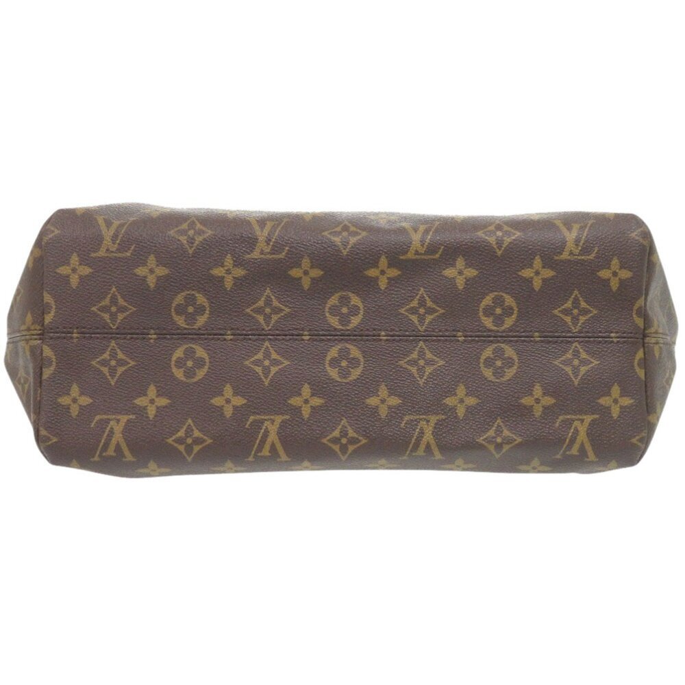 LOUIS VUITTON Authentic Brown Monogram Tote Bag - Picture 3 of 9